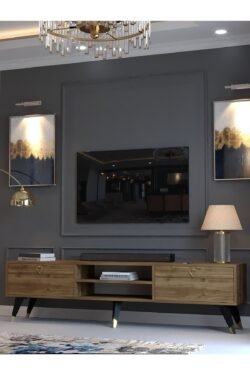 Festival Tv Sehpası Gold G23030-2 Ceviz