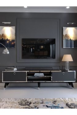 Festival Tv Sehpası Silver S33030-4 Antrasit