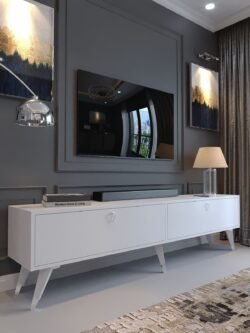 Festival Tv Sehpası Silver S23016-1 Beyaz