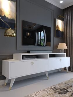 Festival Tv Sehpası Gold G23010-1 Beyaz