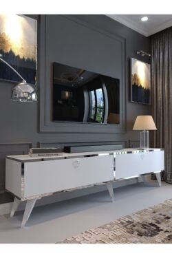 Festival Tv Sehpası Silver S33016-1 Beyaz