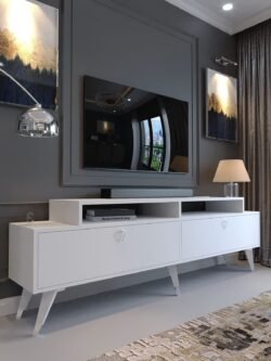 Festival Tv Sehpası Silver S23010-1 Beyaz