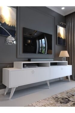 Festival Tv Sehpası Silver S23010-1 Beyaz
