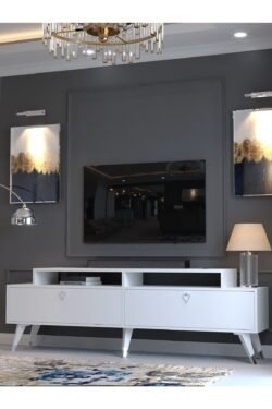 Festival Tv Sehpası Silver S23010-1 Beyaz