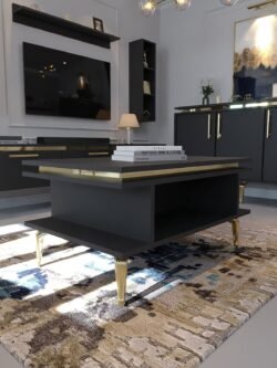 Festival Orta Sehpa Gold GOS4003-4 Antrasit