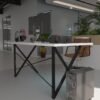 Profesyonel Ofis Masası OF46005-1-160 Beyaz 36 mm Kalınlık - 160 X 90 cm
