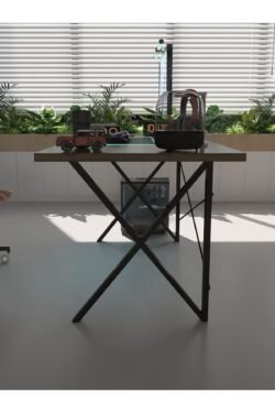 Profesyonel Ofis Masası OF46005-2-160 Ceviz 36 mm Kalınlık - 160 X 90 cm