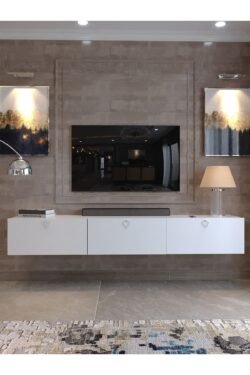 Festival MDF Duvara Monte Tv Ünitesi MDF-DV-S17-1