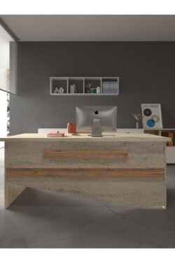 Festival Ofis Masası - OFİS-10-8-6-160X75 Beyaz - Çam