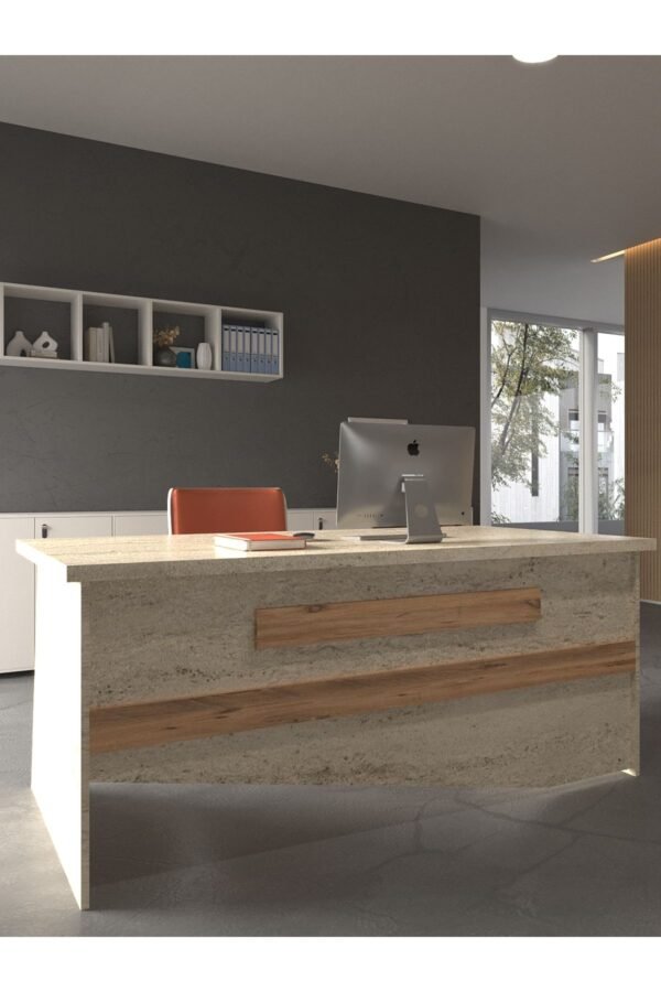Festival Ofis Masası - OFİS-10-8-6-160X75 Beyaz - Çam