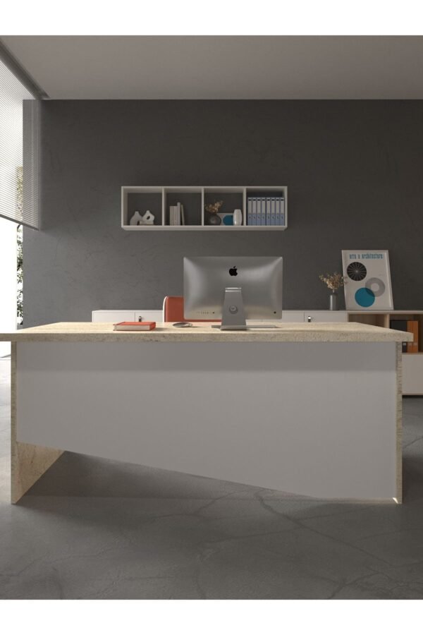 Festival Ofis Masası - OFİS-7-8-1-140X60 Beyaz - Beyaz