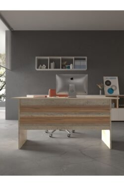 Festival Ofis Masası - OFİS-1-8-6-180X60 Beyaz - Çam
