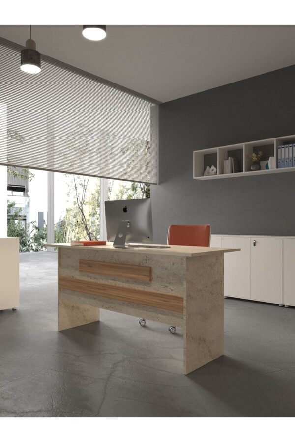 Festival Ofis Masası - OFİS-8-8-6-160X90 Beyaz - Çam