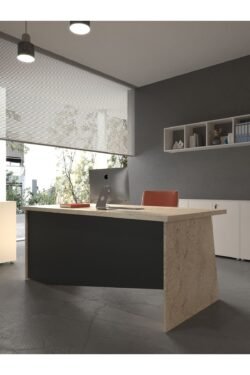 Festival Ofis Masası - OFİS-5-8-4-160X90 Beyaz - Antrasit