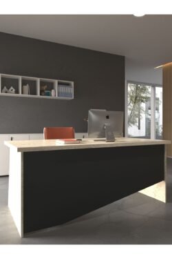 Festival Ofis Masası - OFİS-5-8-4-160X90 Beyaz - Antrasit