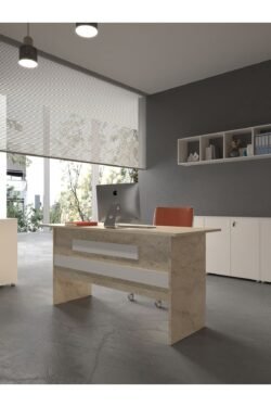 Festival Ofis Masası - OFİS-8-8-1-180X75 Beyaz - Beyaz
