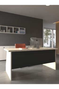 Festival Ofis Masası - OFİS-2-8-4-180X60 Beyaz - Antrasit