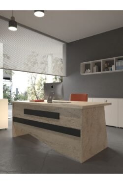 Festival Ofis Masası - OFİS-10-8-4-120X75 Beyaz - Antrasit