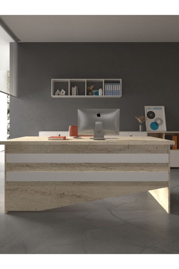 Festival Ofis Masası - OFİS-4-8-1-140X90 Beyaz - Beyaz