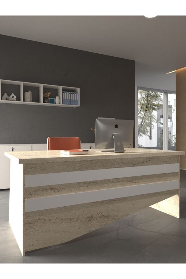 Festival Ofis Masası - OFİS-4-8-1-140X90 Beyaz - Beyaz