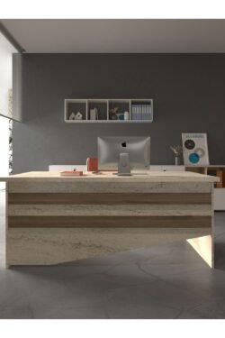 Festival Ofis Masası - OFİS-4-8-2-160X90 Beyaz - Ceviz
