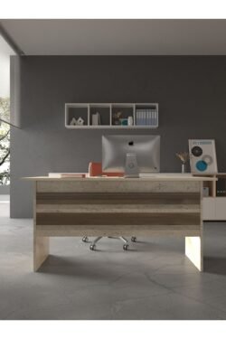 Festival Ofis Masası - OFİS-1-8-2-120X60 Beyaz - Ceviz
