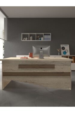 Festival Ofis Masası - OFİS-10-8-2-120X60 Beyaz - Ceviz