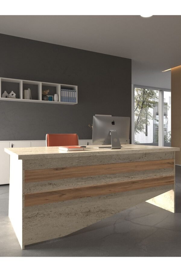 Festival Ofis Masası - OFİS-4-8-6-160X60 Beyaz - Çam