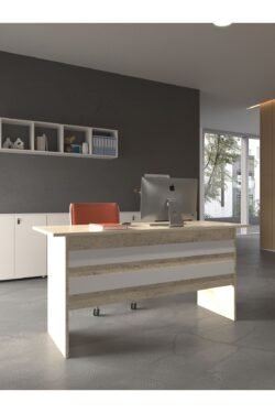 Festival Ofis Masası - OFİS-1-8-1-140X75 Beyaz - Beyaz