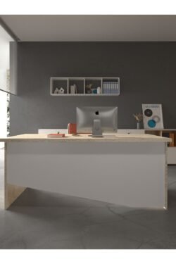 Festival Ofis Masası - OFİS-7-8-1-180X75 Beyaz - Beyaz