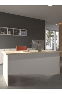 Festival Ofis Masası - OFİS-7-8-1-180X75 Beyaz - Beyaz