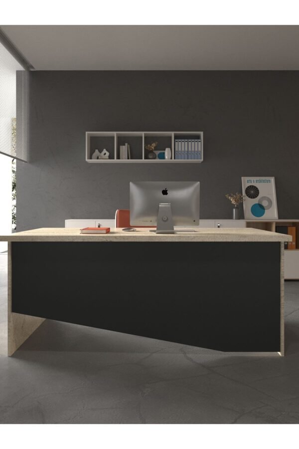 Festival Ofis Masası - OFİS-7-8-4-160X60 Beyaz - Antrasit