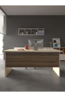 Festival Ofis Masası - OFİS-2-8-2-120X90 Beyaz - Ceviz