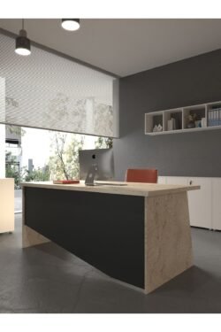 Festival Ofis Masası - OFİS-7-8-4-120X60 Beyaz - Antrasit