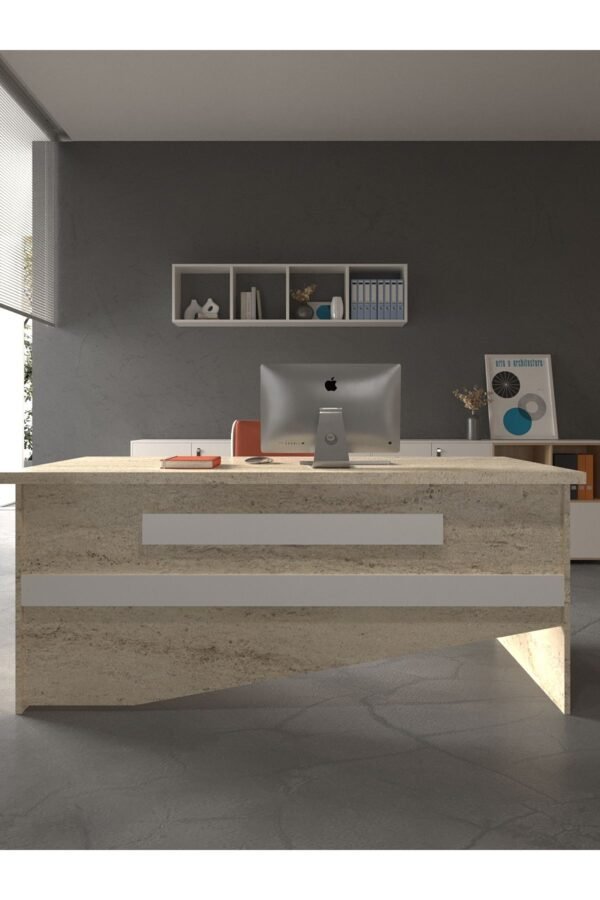 Festival Ofis Masası - OFİS-9-8-1-140X60 Beyaz - Beyaz
