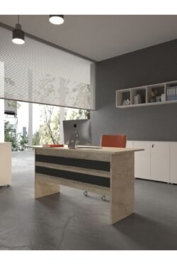 Festival Ofis Masası - OFİS-1-8-4-140X90 Beyaz - Antrasit