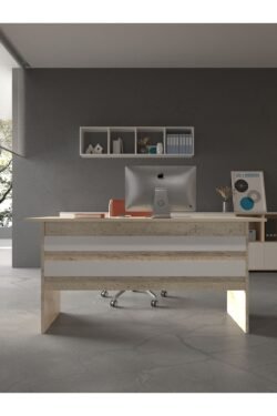 Festival Ofis Masası - OFİS-1-8-1-160X60 Beyaz - Beyaz
