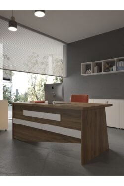 Festival Ofis Masası - OFİS-9-2-1-120X90 Beyaz - Beyaz