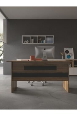 Festival Ofis Masası - OFİS-8-2-4-160X90 Beyaz - Antrasit