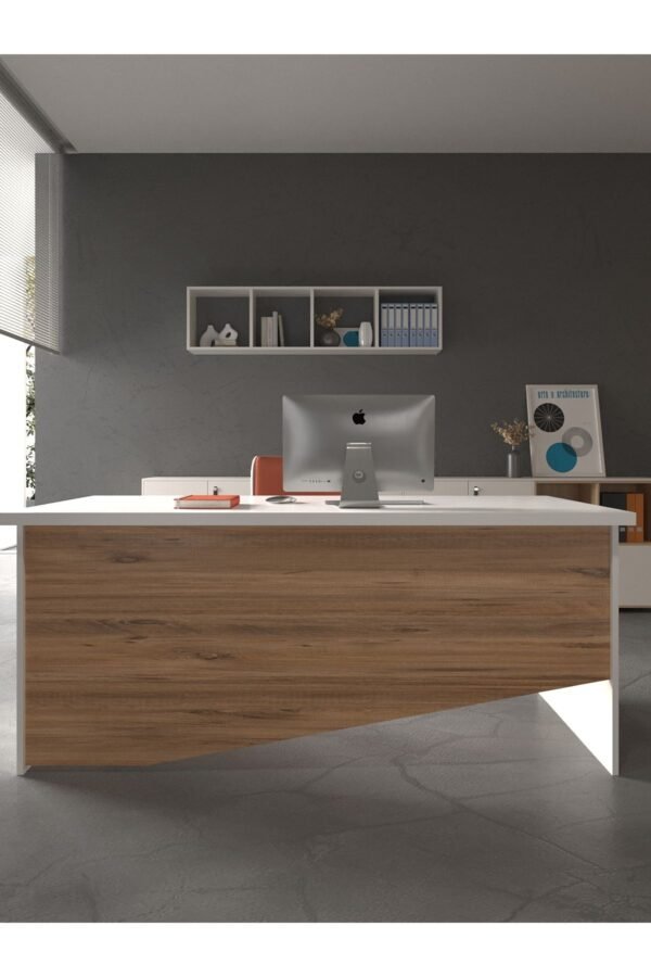 Festival Ofis Masası - OFİS-5-1-6-180X75 Beyaz - Çam