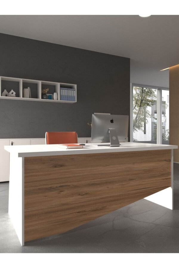 Festival Ofis Masası - OFİS-5-1-6-180X75 Beyaz - Çam