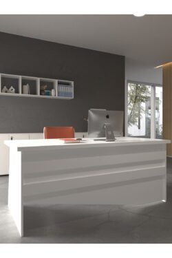 Festival Ofis Masası - OFİS-6-1-1-120X90 Beyaz - Beyaz