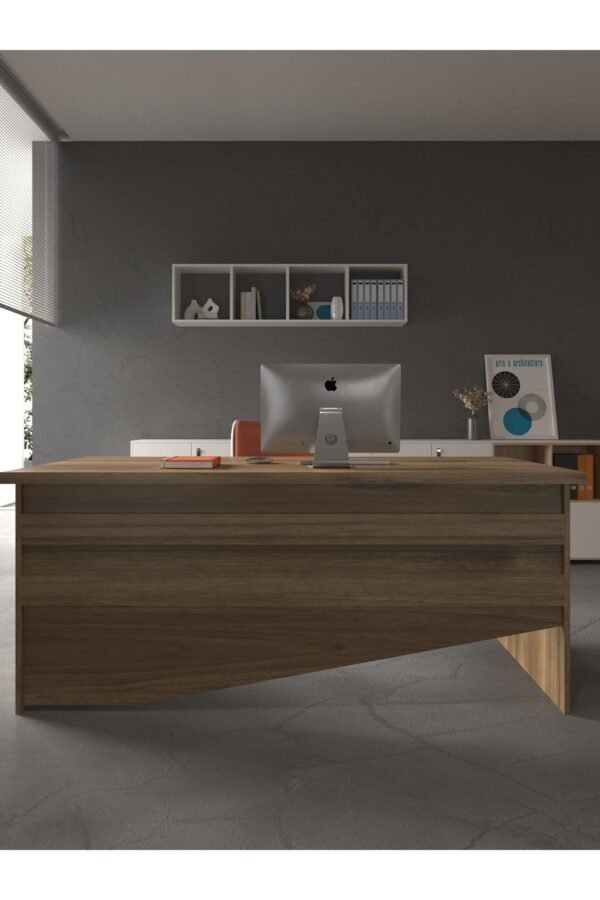 Festival Ofis Masası - OFİS-4-2-2-120X60 Beyaz - Ceviz