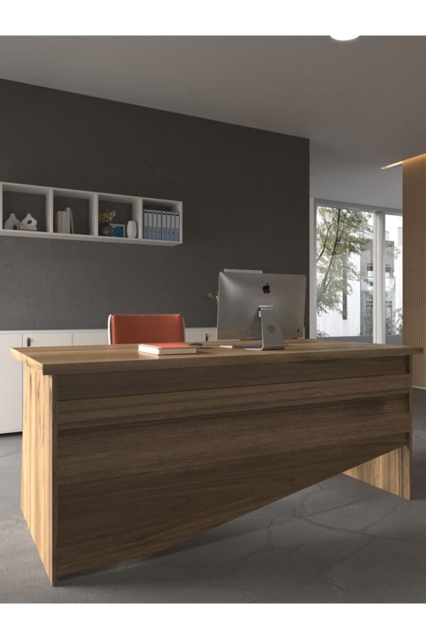 Festival Ofis Masası - OFİS-4-2-2-120X60 Beyaz - Ceviz