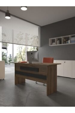 Festival Ofis Masası - OFİS-8-2-4-180X60 Beyaz - Antrasit