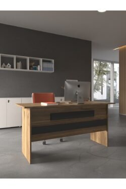 Festival Ofis Masası - OFİS-8-2-4-180X60 Beyaz - Antrasit
