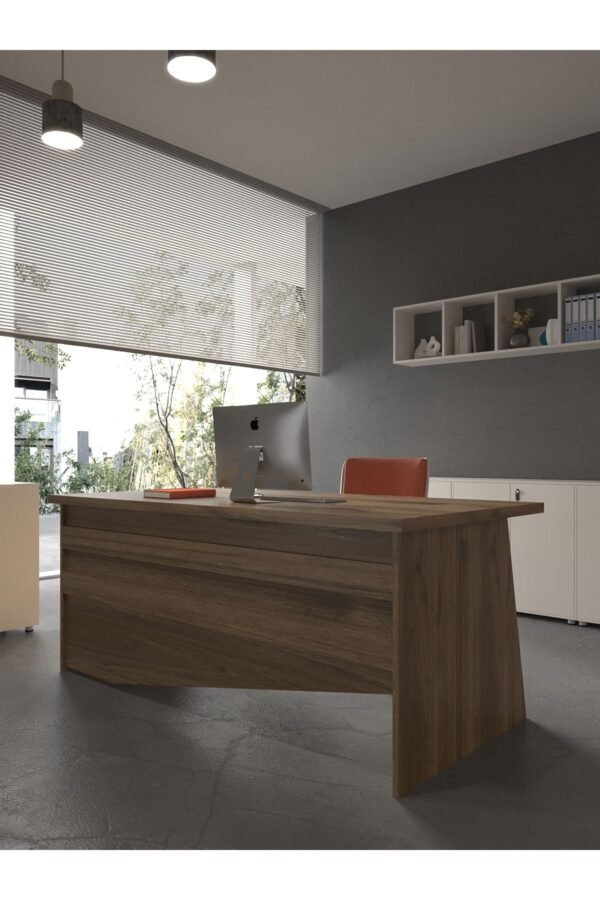 Festival Ofis Masası - OFİS-4-2-2-180X90 Beyaz - Ceviz