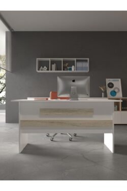Festival Ofis Masası - OFİS-8-1-8-120X90 Beyaz - Travelter