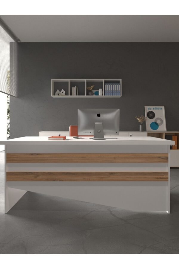 Festival Ofis Masası - OFİS-6-1-6-180X75 Beyaz - Çam