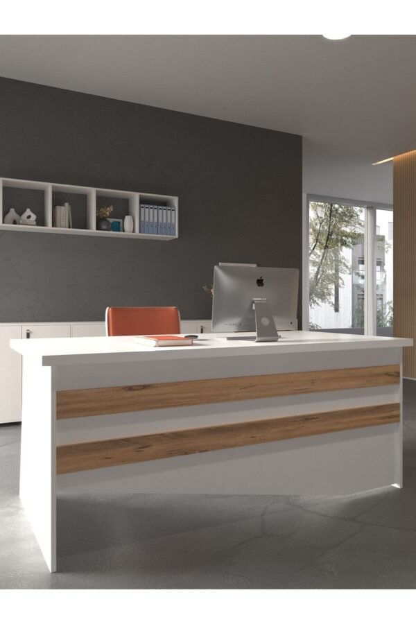 Festival Ofis Masası - OFİS-6-1-6-180X75 Beyaz - Çam